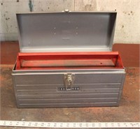 Vtg. Craftsman Metal Tool Box