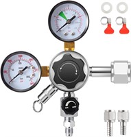 $45  0-120 PSI CO2 Keg Regulator  Dual Gauge