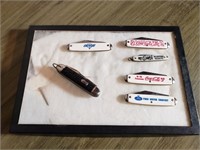 (6) Pocket Knives w/ Display Box