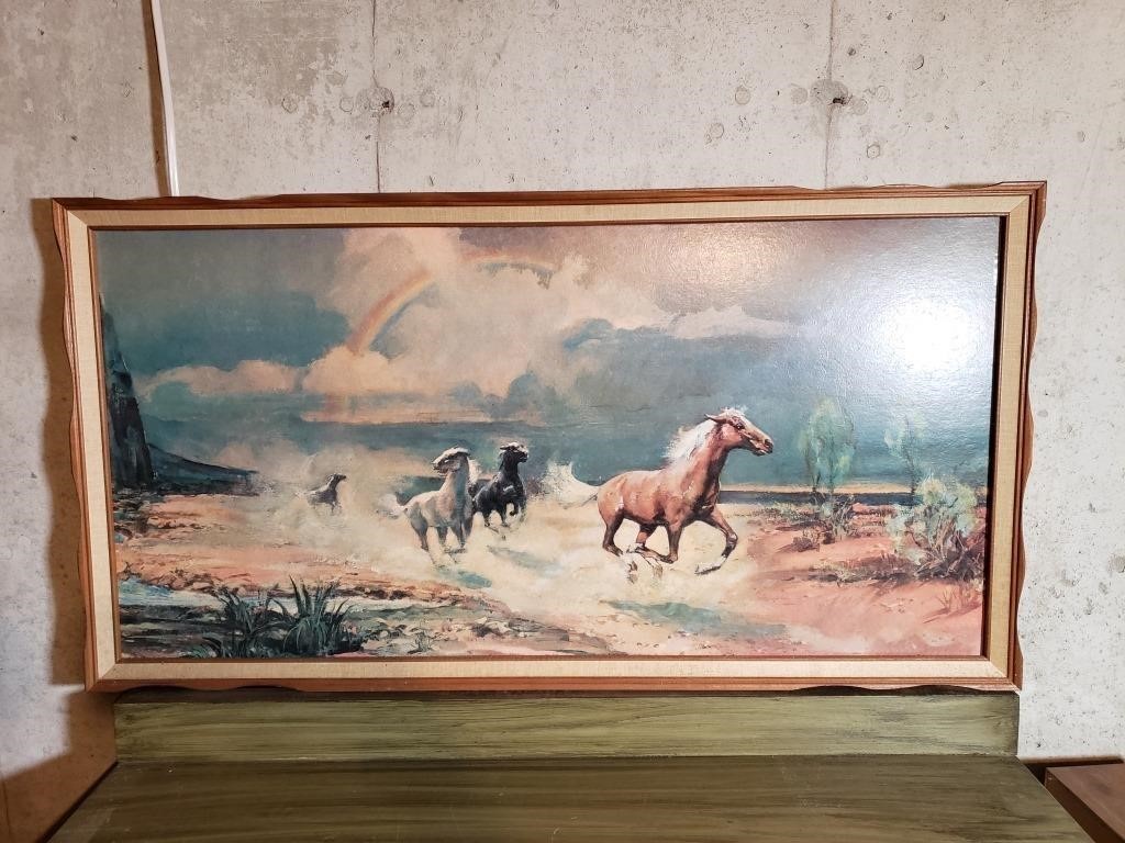Vintage Horse Wall Art