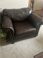 Faux Leather Sofa Chair - nice shape