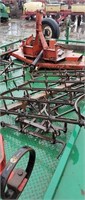 set of small drag harrows