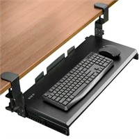 VIVO Adjustable Keyboard & Mouse Tray Black