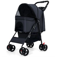 Foldable Pet Stroller for Medium/Small Dogs  Cats