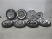 Various Harley-Davidson Tires W/Rims See Info