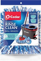 O-CEDAR RINSECLEAN SPIN MOP MICROFIBER REFILL