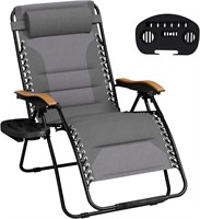$120  MFSTUDIO Zero Gravity Chair  Light Grey