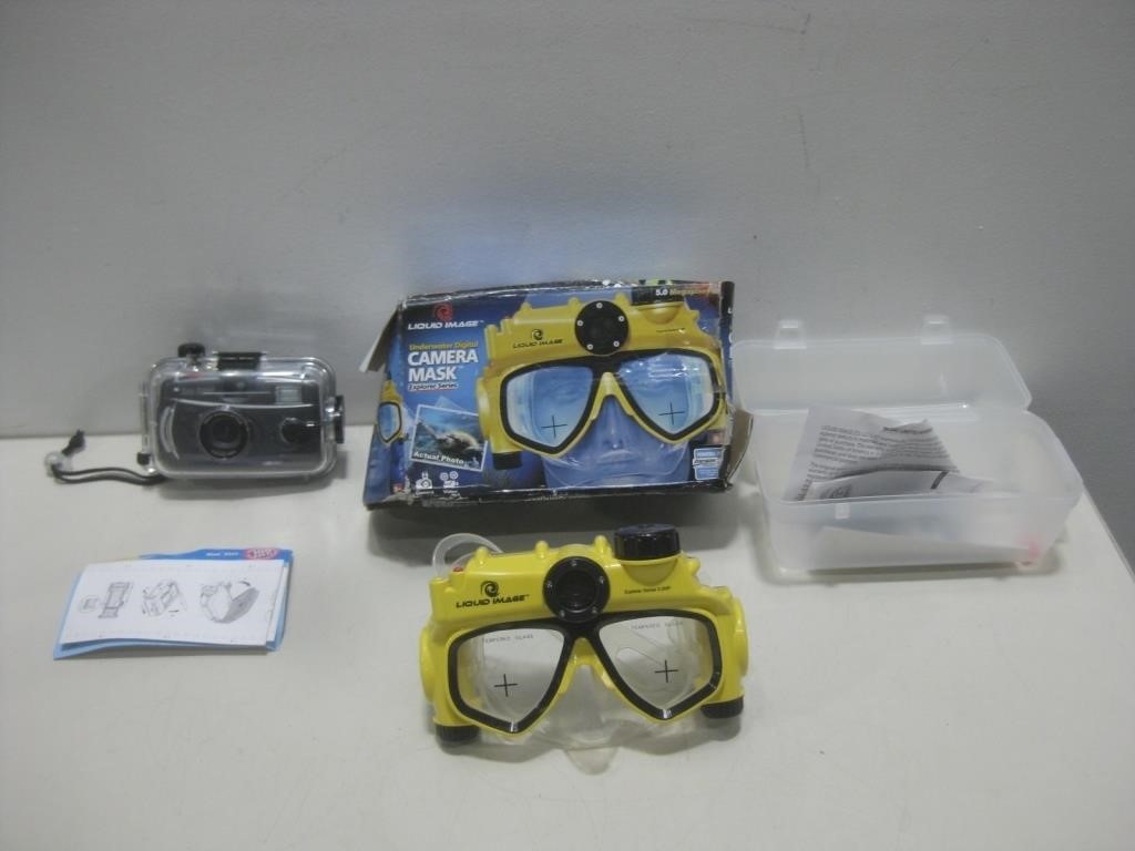 Under Water Camera W/Camera Mask Untested