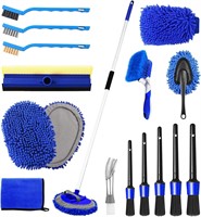 $26  62' Wash Brush Kit with Extras  Blue