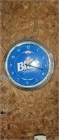 Labatt blue clock