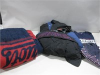 New England Patriots Jacket, Shirt & Blanket