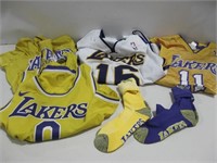 LA Lakers Jerseys & Socks Largest XL