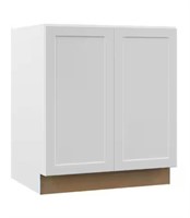 Melvern 27x34.5x21in White Vanity Base Cabinet