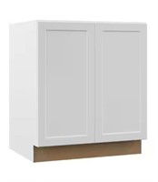 Melvern 27x34.5x21 Vanity Base Cabinet-White