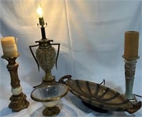 Home Decor - Candles/Lamp/candlesticks