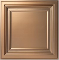 $90  Art3d PVC 2x2' Bronze Ceiling Tiles  12-Pack