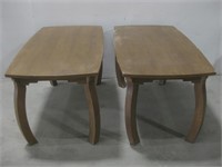 Two 54"x 29"x 30.5" Wooden Tables See Info