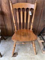 Maple Arrow Back Chair