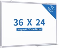 $43  Magnetic White Board  36x24in  Dry Erase