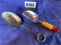 Antique Measuring Spoons, 1/4 Cup