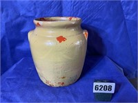 Vintage Stoneware Pot, 8.5"Tall