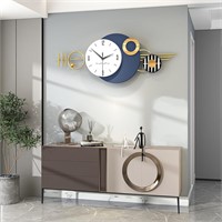 $90  FLEBLE Wall Clock  Art Decor  16x39