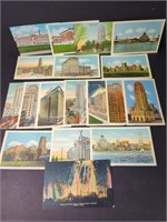 Vtg Toronto Landmark Postcards x 18