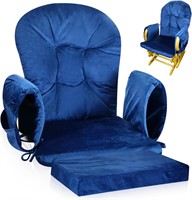 $110  5 Pcs Replacement Cushions  Navy Blue