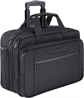 $93  KROSER 17.3 Laptop Bag  Wheeled  Black