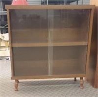 Cute Little Storage Cabinet w/Glass Doors