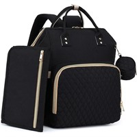 Diaper Bag Backpack with Changing Pad