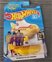 Hot Wheels 50th The Beatles Yellow Sub In Pkg