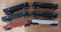 (6) Assorted Lionel Model Train Cars