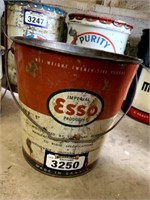 Antique Esso 25 lb pail
