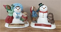 Tom Clark Snow Women & Snowman Gnomes