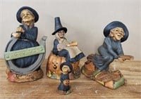 (4) Tom Clark Witch Gnomes