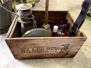 Spey-Royal Scoth Whiskey wood crate and