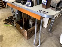 Antique Chrome Kitchen Table