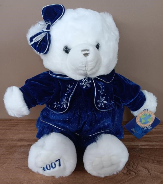 2007 Limited Collectors Edition Snowflake Bear