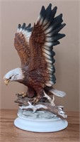 VTG Masterpiece Hand Painted Porcelain Eagle