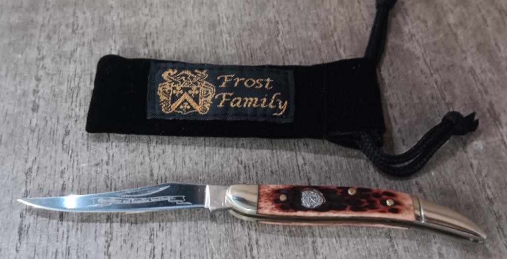 Frost Family Pocket Knife w/Bag