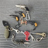 Variety of Vintage Key Chains #2