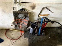 Many Air Pumps and Fire fighting Bladder