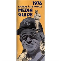 1976 Royals Media guide. 4x9 inches