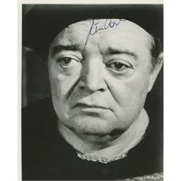 Peter Lorre signed movie photo