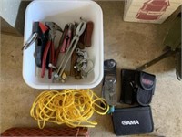 Stapler, Fencing Pliers, Wood Chisel, Pipe Cutter&