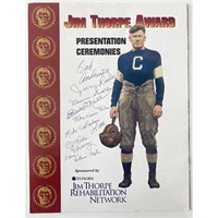 Jim Thorpe presentation ceremony multi signed prog