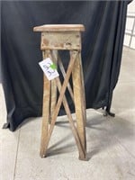 Wooden Plant Stand 17X17x39"