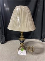 28" Brass Lamp