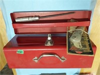 Tool box with tray